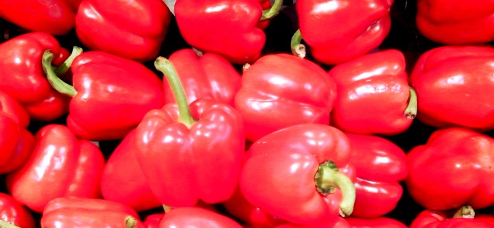 Ripe capsicums