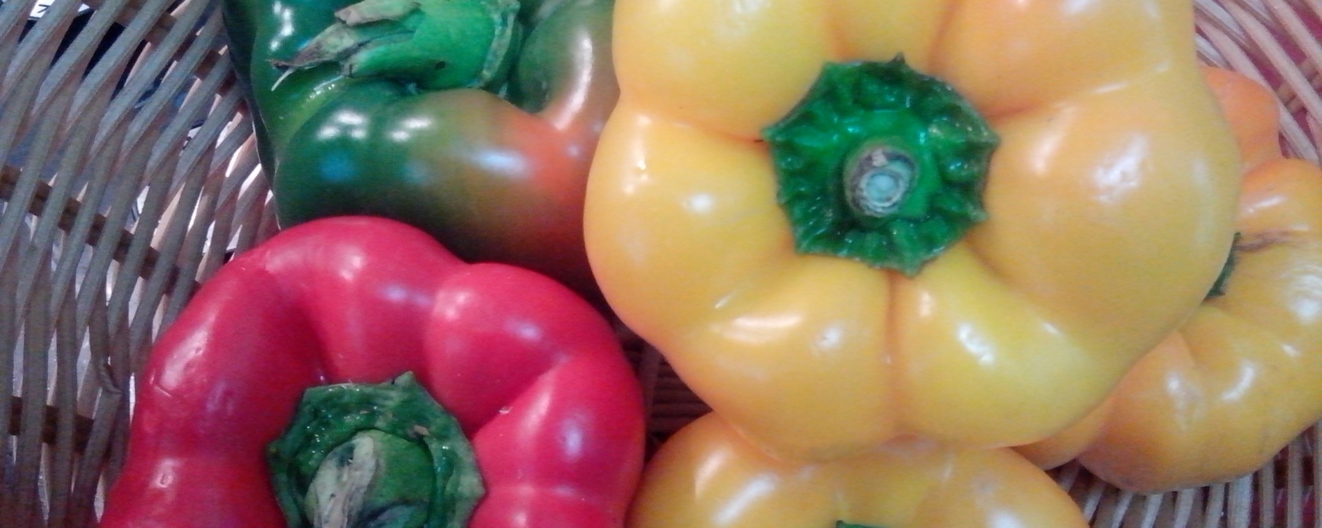 Coloured capsicums