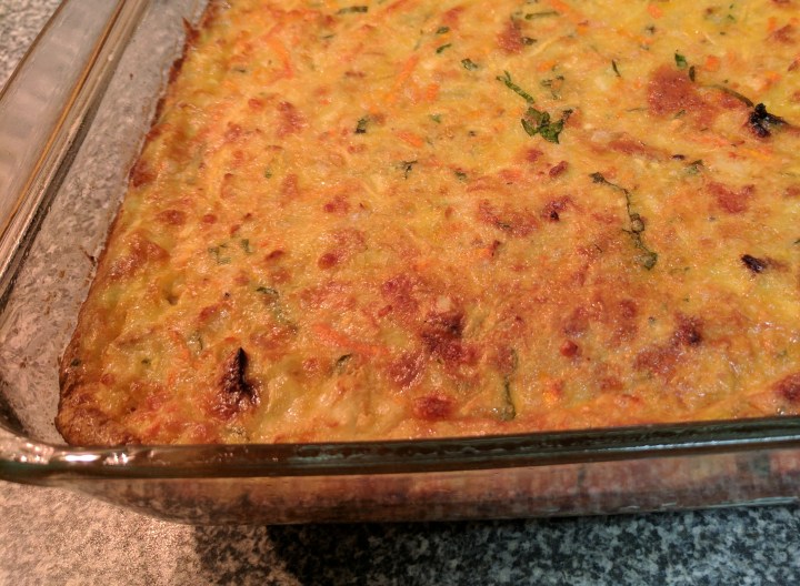 IMG_20170421_181121Jackie's vegetarian zucchini slice