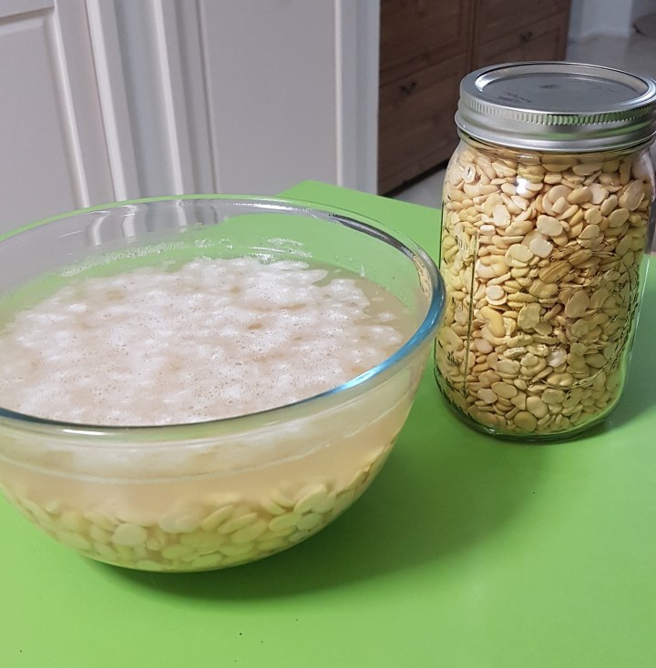 Falafel 1a- split fava beans