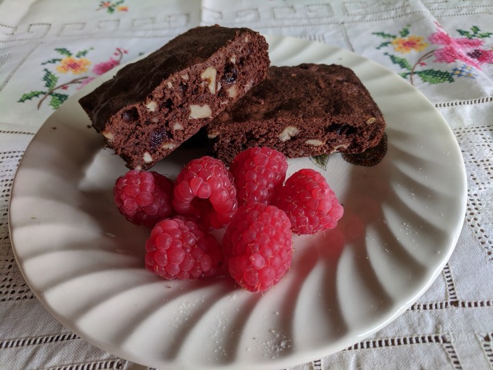 IMG_20210301_150406-Chocolate slice with raspberries